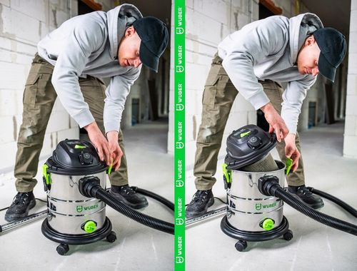 ODKURZACZ PRZEMYSŁOWY WARSZTATOWY MOKRO SUCHO HEPA POPIÓŁ GIPS MOCNY na Arena.pl