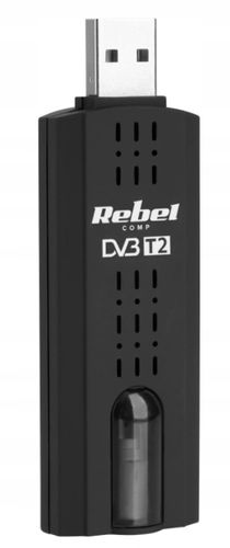 Tuner Cyfrowy Usb Tv Dvb-T2 H.265 Hevc Rebel na Arena.pl