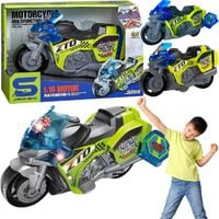 motor z napędem motocykl policyjny światło dźwięk js127