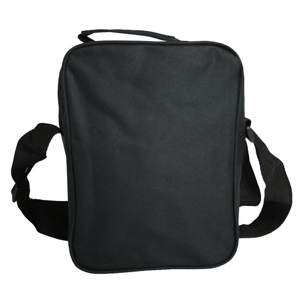 torba męska z nylonu sanchez - czarna zdjęcie 8