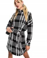 Noisy May - Sukienka mini z golfem XL