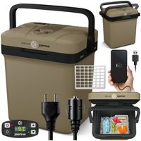 LODÓWKA TURYSTYCZNA Ice-On 27 SAMOCHODOWA Funkcja Grzania 12v 230v USB PEME