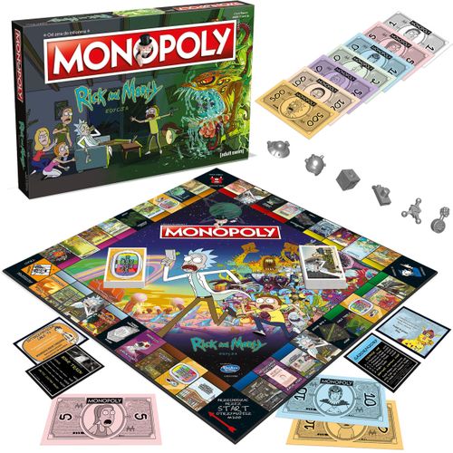 MONOPOLY Rick and Morty Wersja PL na Arena.pl