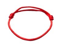 Bransoletka Szczęścia Kabała Kabbalah Nitka Amulet Czerwona 2 mm