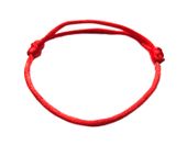 Bransoletka Szczęścia Kabała Kabbalah Nitka Amulet Czerwona 2 mm