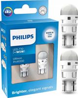 ŻARÓWKI PHILIPS W5W LED 8000K ULTINON PRO6000SI JASNE MOCNE ŚWIATŁO