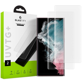 szkło hartowane glastify uvtg+ 2-pack galaxy s22 ultra