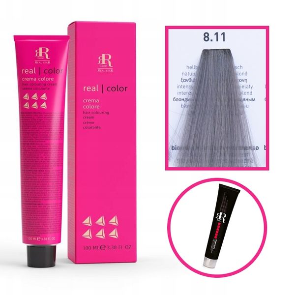 RR Line Farba do włosów 8,11 - 100ml zdjęcie 1