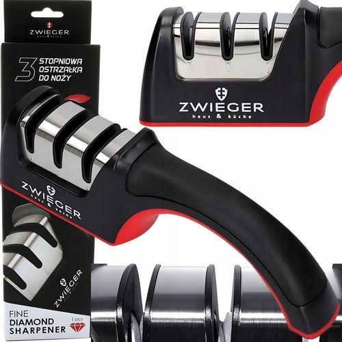 ZWIEGER OSTRZAŁKA DIAMENTOWA DO NOŻY 3 STOPNIOWA DO WSZYSTKICH NOŻY RAPID na Arena.pl