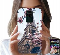 ETUI DO XIAOMI NOTE 9 - PARYŻ WIEŻA EIFFLA PIĘKNE MIEJSCA PLECKI