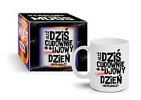 hardcore mugs   kubek boss 300ml   ależ  dziś cudownieujowy dzień