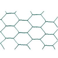 SIATKA OGRODZENIOWA PEONIA 25X1,0 M SZEŚCIOKĄTNA GALWANIZOWANA