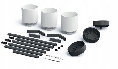 Kwietnik BLOOMIE STAND IKD3H | Biały na Arena.pl