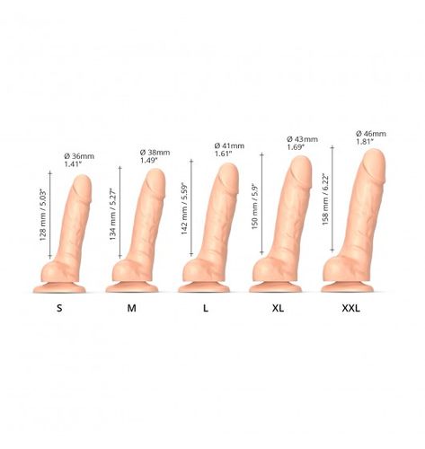 Sliding Skin Realistic Dildo Flesh Xl na Arena.pl