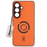 Etui do Samsung Galaxy S26 MagSafe Case Plecki Pokrowiec Pomarańczowe