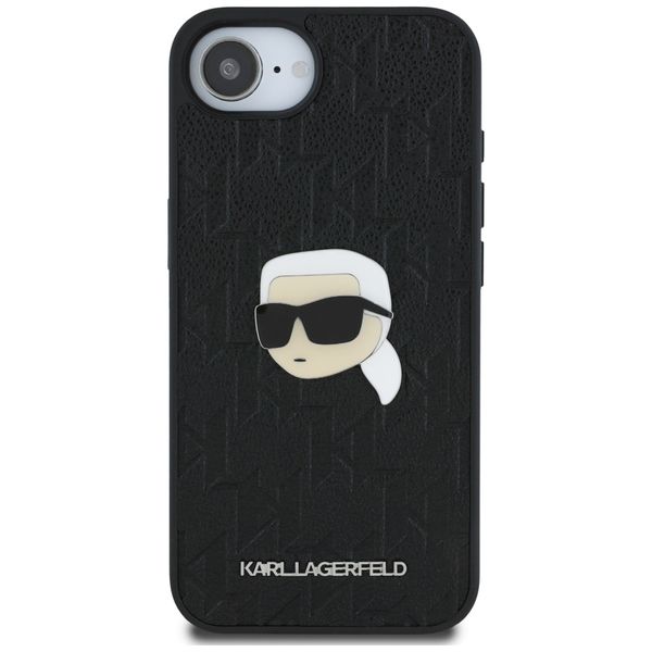 Etui Karl Lagerfeld do iPhone 16e, Czarny zdjęcie 3