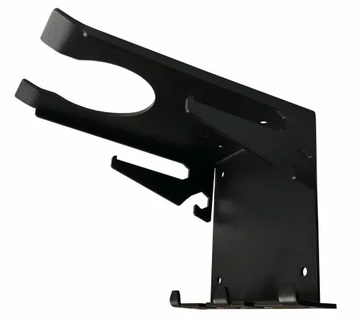 Wieszak uchwyt na kosę kosiarkę spalinową GRUBY MOCNY z haczykami otworami zdjęcie 7