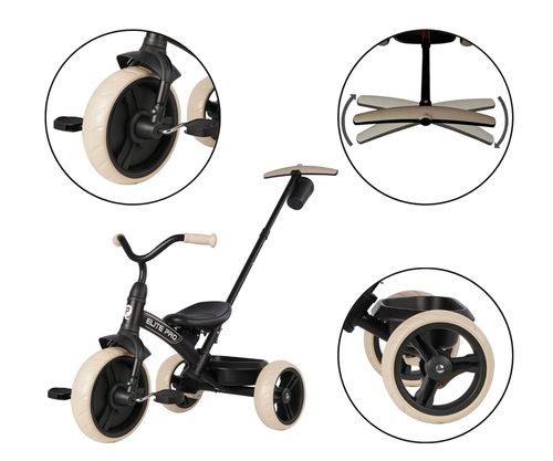 ND18_5902 Qplay Rowerek Trojkolowy Elite Pro Blac na Arena.pl