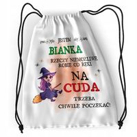 Plecak Dla Bianki Sportowy Szkolny Worek Torba Z Nadrukiem Ze Zdjęciem