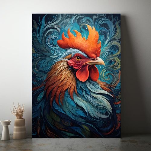 Obraz na płótnie kura kogut 70x100 cm na Arena.pl