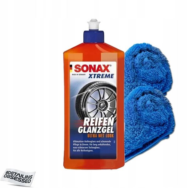SONAX XTREME żel do nabłyszczenia opon 500ml zdjęcie 2