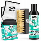 Zestaw do czyszczenia sneakersów SULPO - płyn, szczotka, mikrofibra,
