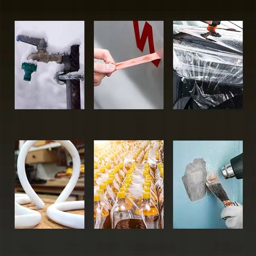 MOCNA OPALARKA ELEKTRYCZNA 2 BIEGI 100-650°C 2500W REGULACJA 230V + 4 na Arena.pl