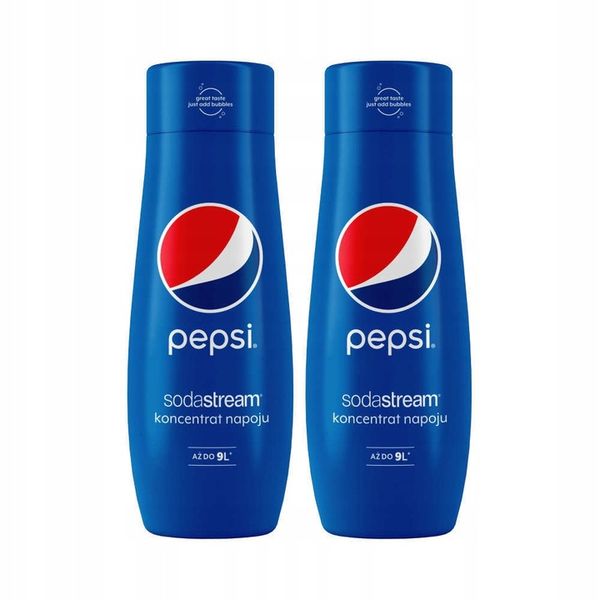 Syrop koncentrat do wody SodaStream Pepsi 2x440ml zdjęcie 9