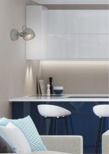 Pent kinkiet 1x50W GU10 betonowy szary na Arena.pl