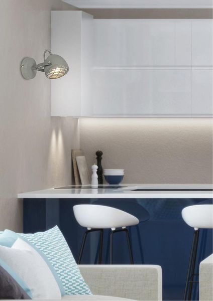 Pent kinkiet 1x50W GU10 betonowy szary zdjęcie 5