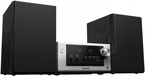Wieża PANASONIC SC-PM704EGS CD BT DAB+ 80W Srebrny kompaktowy system stereo na Arena.pl