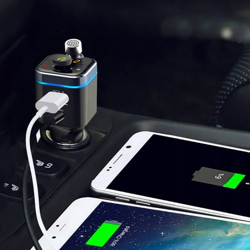 Transmiter FM z ładowarką MP3 USB SD Bluetooth LCD na Arena.pl