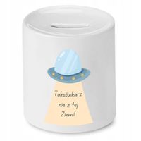 Skarbonka Dla Taksówkarza Nie Z Tej Ziemi Prezent Z Nadrukiem Ze Zdjęciem