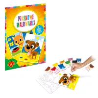 Piaskowe Malowanki. Piesek I Kotek