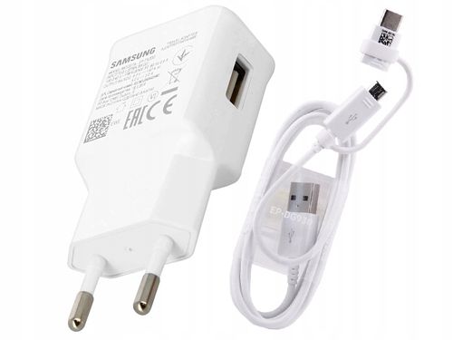 ŁADOWARKA SAMSUNG FAST CHARGE MICRO + TYP C 1,5M na Arena.pl
