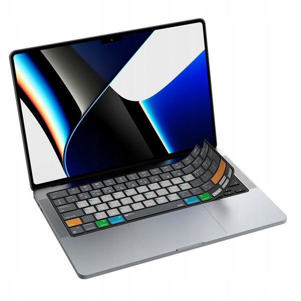 VerSkin Apple MacOS Shortcut Keyboard Protector - MacBook Pro 14"/16" MacBo zdjęcie 1