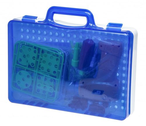 Puzzle Klocki w walizce + wkrętarka 151 el. na Arena.pl