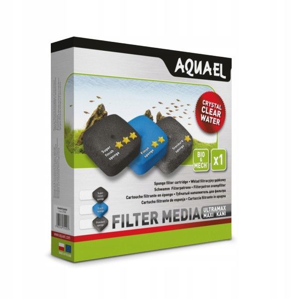 AQUAEL Gąbka Finish ULTRAMAX / MAXI KANI 30PPI zdjęcie 6