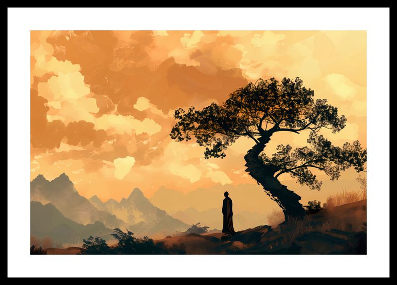 Plakat 45x30cm Zen zdjęcie 3