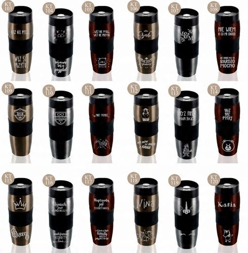 KUBEK TERMICZNY Z GRAWEREM prezent dla strażaka na Arena.pl