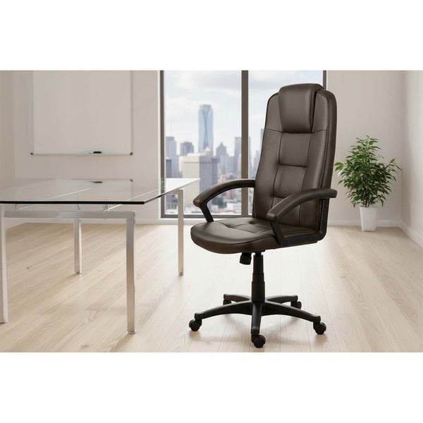 Fotel biurowy obrotowy Sofotel ciemny brąz zdjęcie 7