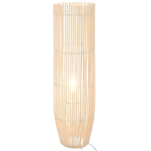 Lampa podłogowa wiklina biała 61cm E27 VidaXL na Arena.pl