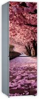Mata magnetyczna magnes ozdobny na lodówkę KWITNĄCA WIŚNIA JAPONIA 171x61cm