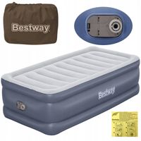 Materac Dmuchany JEDNOOSOBOWY ŁÓŻKO z POMPKĄ 191x97x51 cm BESTWAY