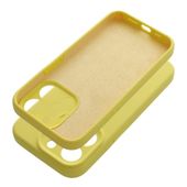 Futerał SILICONE 2mm do IPHONE 16 Pro żółty