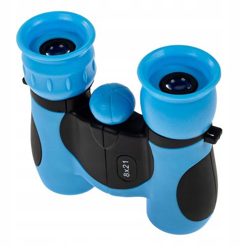LORNETKA TURYSTYCZNA DO OBSERWACJI DLA DZIECI NIEBIESKA DZIEŃ NOC 8X21 ETUI na Arena.pl