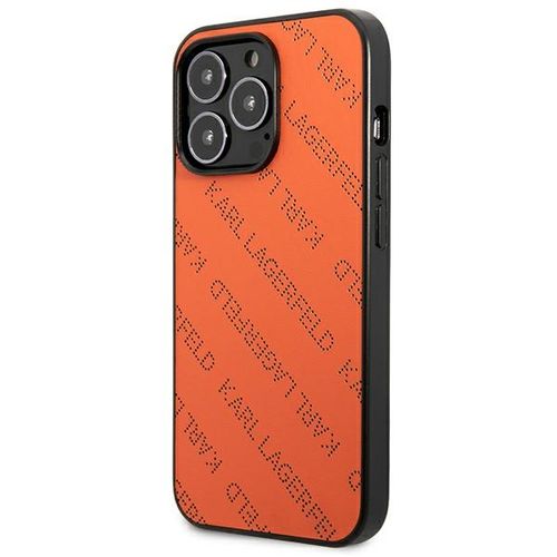 Etui Karl Lagerfeld do iPhone 13 Pro Max, Pomarańczowy na Arena.pl