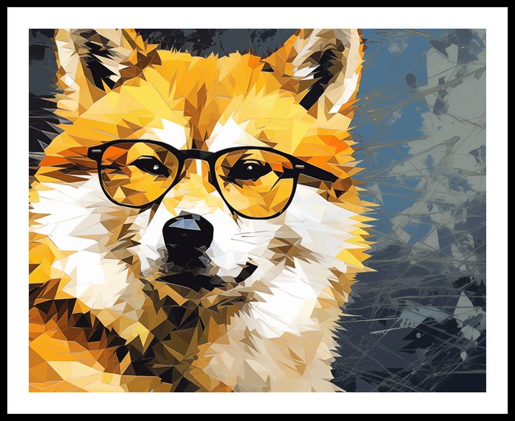 Plakat 76x60,5cm Intelektualny Psiak zdjęcie 3