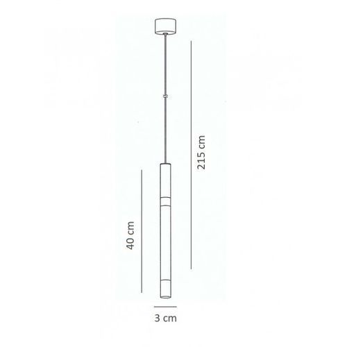 Zwis Luno 1 BK BL1393 Czarny na Arena.pl