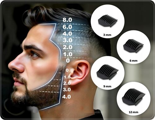 Maszynka do golenia strzyżenia włosów brody miejsc intymnych golarka na Arena.pl